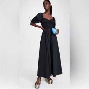 STAUD black Faye dress NWT